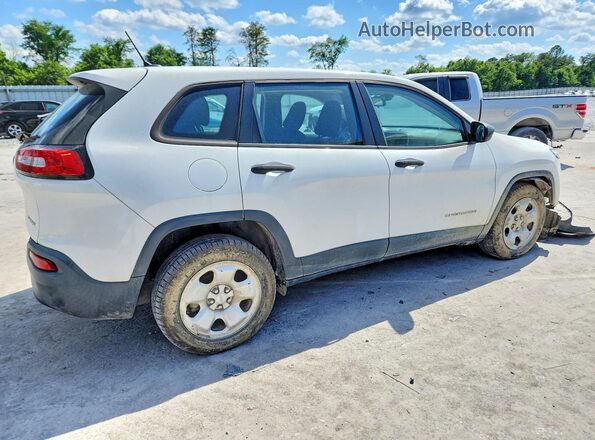 1C4PJLAB1GW259245 2016 JEEP CHEROKEE White Rear right
