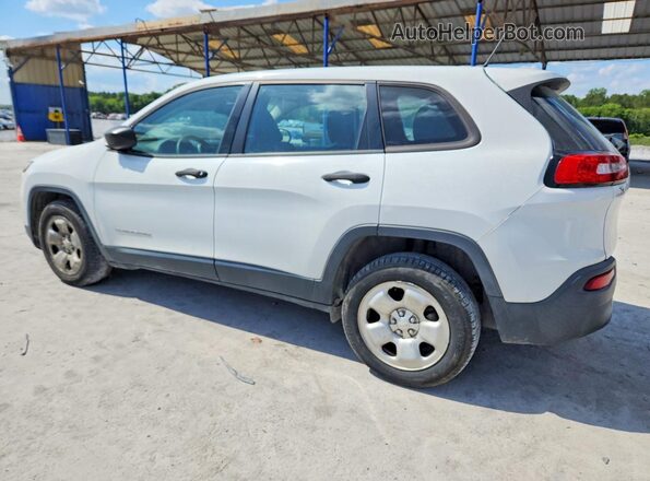 1C4PJLAB1GW259245 2016 JEEP CHEROKEE White Rear left