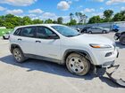 2016 Jeep Cherokee Sport White vin: 1C4PJLAB1GW259245