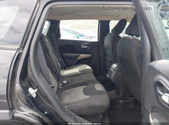 1C4PJLAB1HD231314 2017 JEEP CHEROKEE Черный Вид наклейки с VIN-кодом