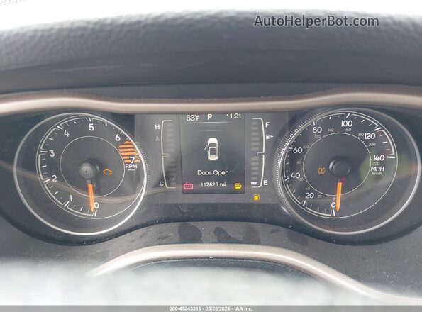 1C4PJLAB1HD231314 2017 JEEP CHEROKEE Черный Вид задних сидений