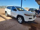 2016 Jeep Cherokee Sport Белый vin: 1C4PJLAB2GW207395