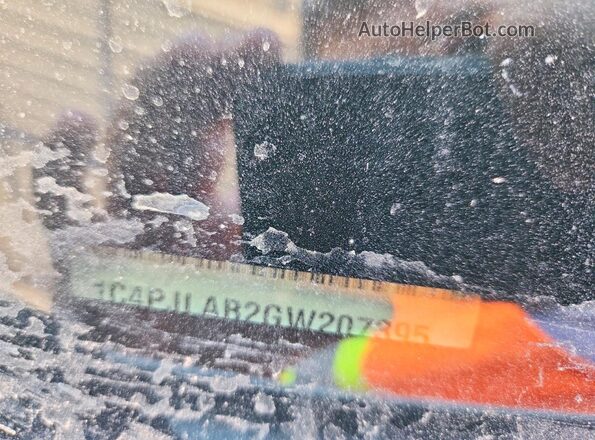 1C4PJLAB2GW207395 2016 JEEP CHEROKEE Белый Вид подкапотного пространства