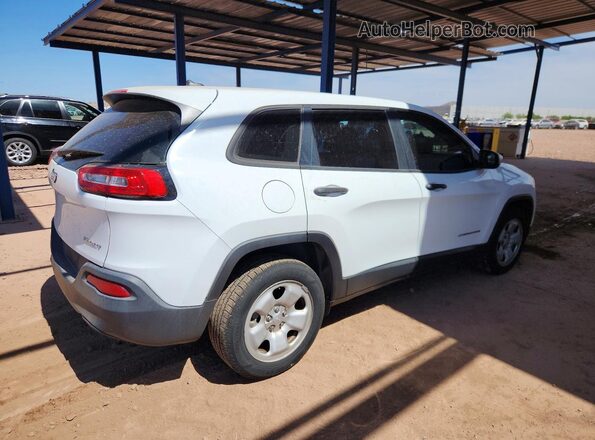 1C4PJLAB2GW207395 2016 JEEP CHEROKEE Белый Задняя правая четверть