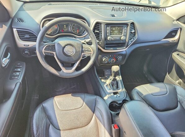 1C4PJLAB2GW346622 2016 JEEP CHEROKEE Gray Вид панелі приладів