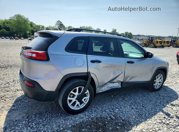 1C4PJLAB2GW346622 2016 JEEP CHEROKEE Gray Задня права чверть