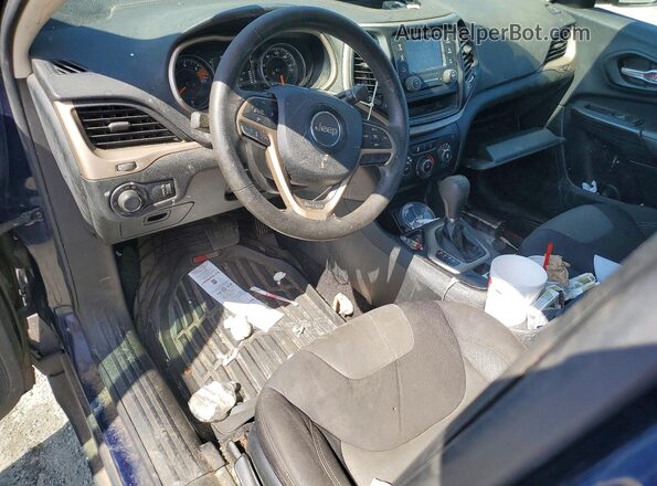 1C4PJLAB6GW126920 2016 JEEP CHEROKEE Blue Вид панелі приладів