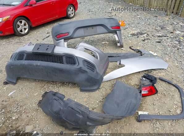 1C4PJLAB6HW548672 2017 JEEP CHEROKEE Серебряный Вид щитка приборов