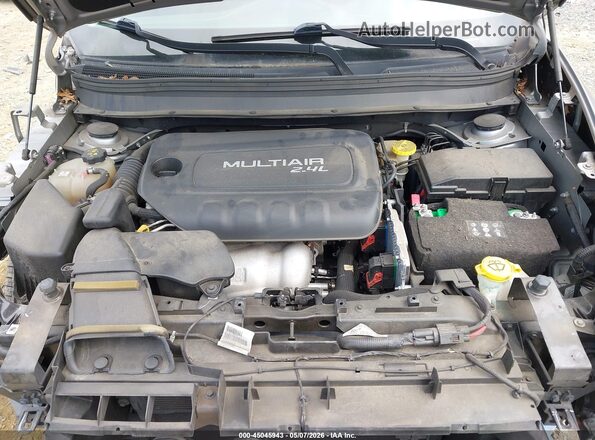 1C4PJLAB6HW548672 2017 JEEP CHEROKEE Серебряный Вид сзади