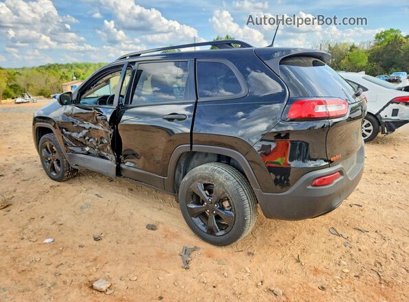 1C4PJLAB6HW643104 2017 JEEP CHEROKEE Черный Задняя левая четверть