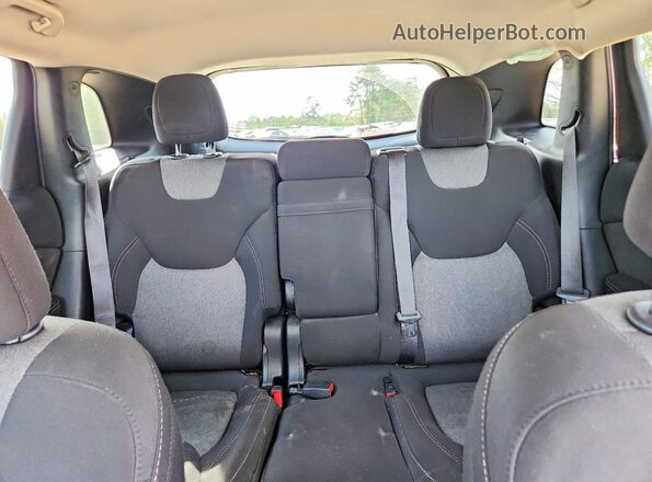 1C4PJLAB6HW643104 2017 JEEP CHEROKEE Черный Вид задних сидений