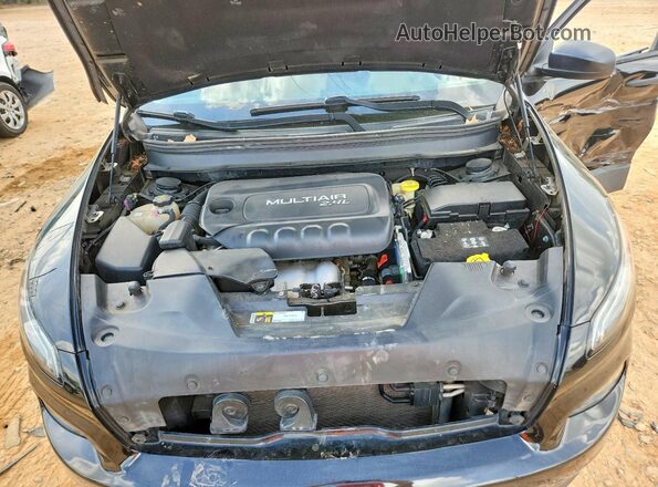 1C4PJLAB6HW643104 2017 JEEP CHEROKEE Черный Вид подкапотного пространства