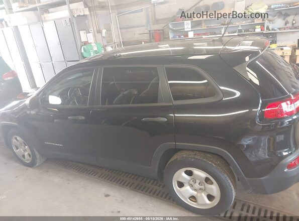 1C4PJLAB7HW580689 2017 JEEP CHEROKEE Black სალონის 360-გრადუსიანი ხედი