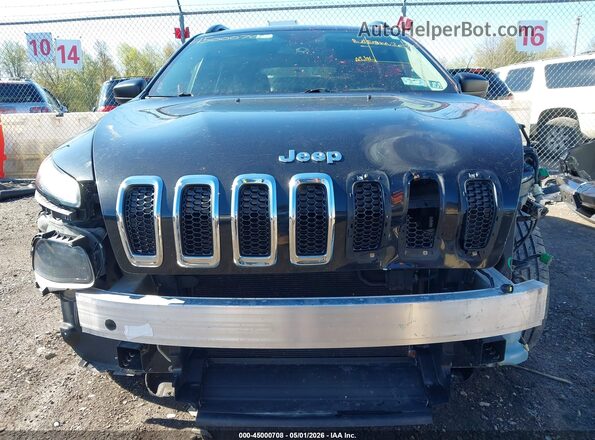 1C4PJLAB9GW222721 2016 JEEP CHEROKEE Черный Вид задней части салона