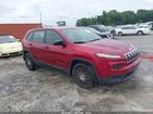 2017 Jeep Cherokee Sport Fwd Red vin: 1C4PJLAB9HD232064
