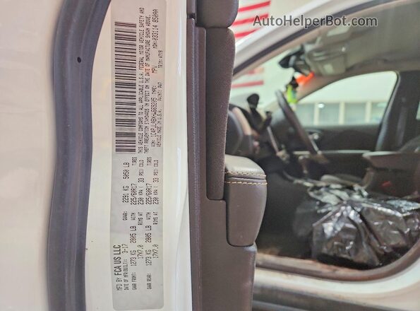 1C4PJLABXHW669205 2017 JEEP CHEROKEE Белый Вид наклейки с VIN-кодом