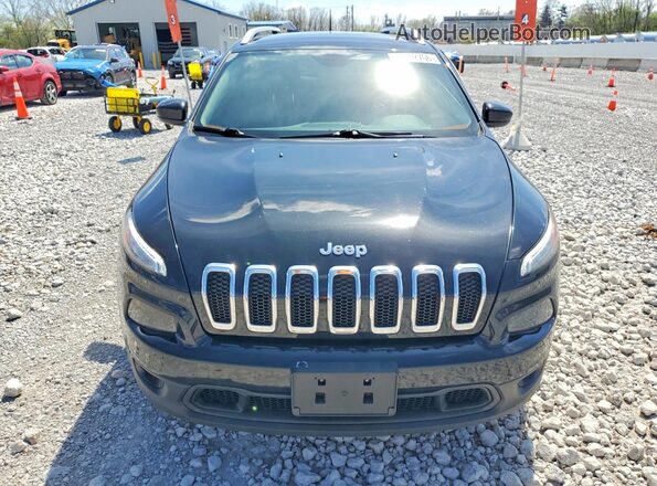1C4PJLCB0HW617787 2017 JEEP CHEROKEE Black წინა ხედი