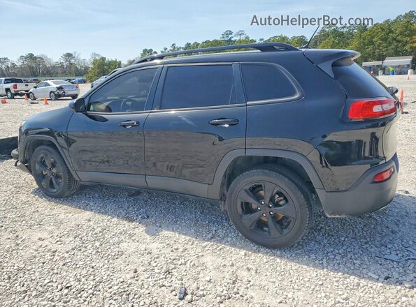 1C4PJLCB0JD563599 2018 JEEP CHEROKEE Черный Задняя левая четверть