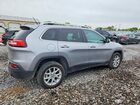 2018 Jeep Cherokee Latitude Серебряный vin: 1C4PJLCB0JD605513