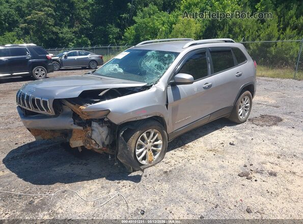 1C4PJLCB0LD585752 2020 JEEP CHEROKEE Серебряный Передняя левая четверть
