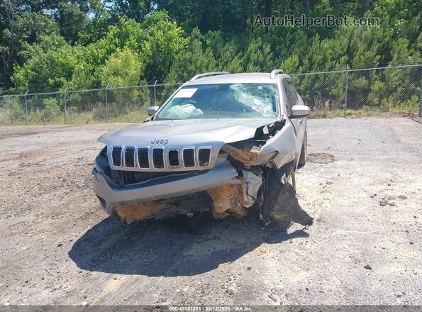 1C4PJLCB0LD585752 2020 JEEP CHEROKEE Серебряный Вид спереди