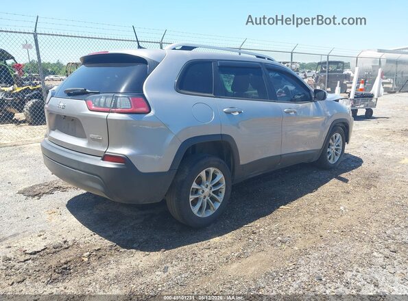 1C4PJLCB0LD585752 2020 JEEP CHEROKEE Серебряный Задняя правая четверть