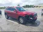 2016 Jeep Cherokee Latitude Red vin: 1C4PJLCB1GW258951