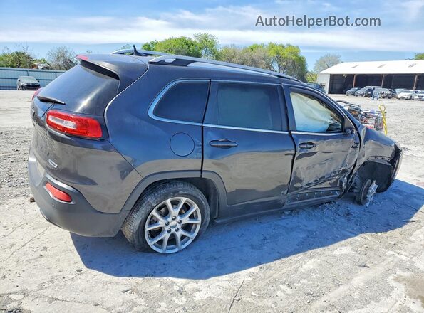 1C4PJLCB2HW535155 2017 JEEP CHEROKEE Gray Trasero derecho