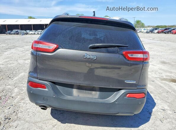 1C4PJLCB2HW535155 2017 JEEP CHEROKEE Gray Vista trasera