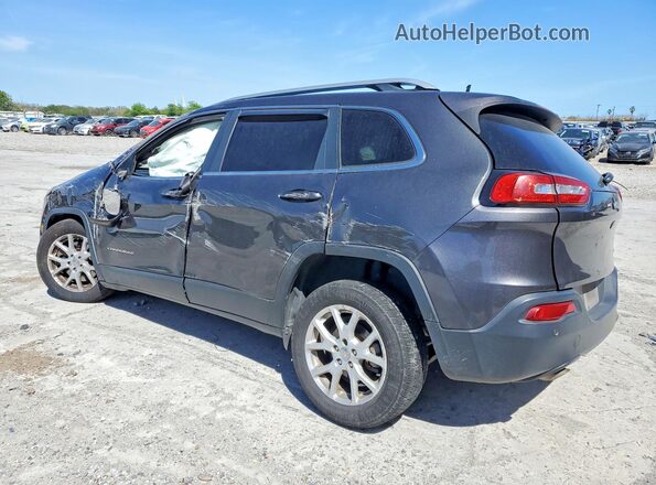 1C4PJLCB2HW535155 2017 JEEP CHEROKEE Gray Trasero izquierdo