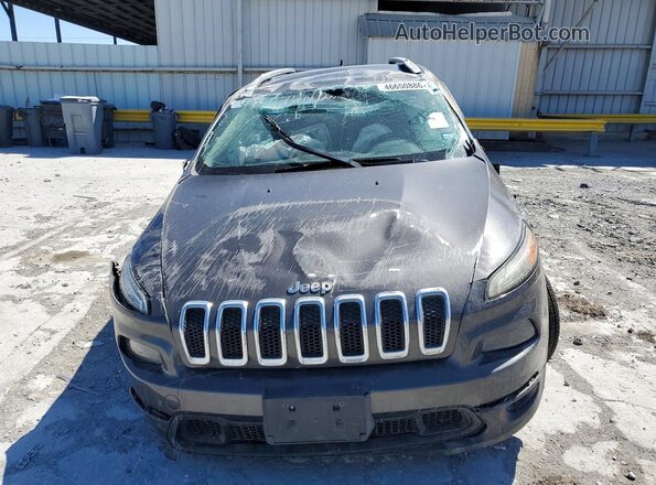 1C4PJLCB2HW535155 2017 JEEP CHEROKEE Gray Vista frontal