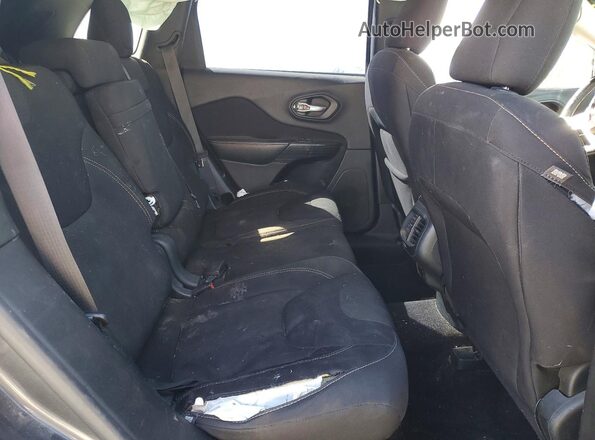 1C4PJLCB2HW535155 2017 JEEP CHEROKEE Gray Vista de los asientos traseros