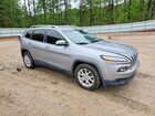 2017 Jeep Cherokee Latitude Gray vin: 1C4PJLCB2HW585604