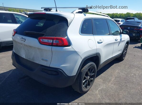 1C4PJLCB2JD504182 2018 JEEP CHEROKEE Белый Задняя правая четверть