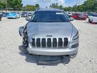 2018 Jeep Cherokee Серебряный vin: 1C4PJLCB2JD540051