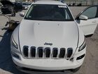 2017 Jeep Cherokee Latitude Белый vin: 1C4PJLCB3HW592674