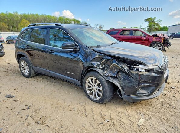1C4PJLCB3KD313453 2019 JEEP CHEROKEE Черный Передняя правая четверть