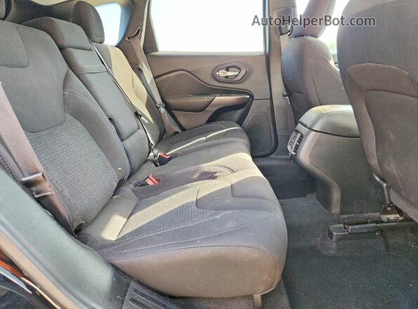 1C4PJLCB3KD313453 2019 JEEP CHEROKEE Черный Вид задней части салона
