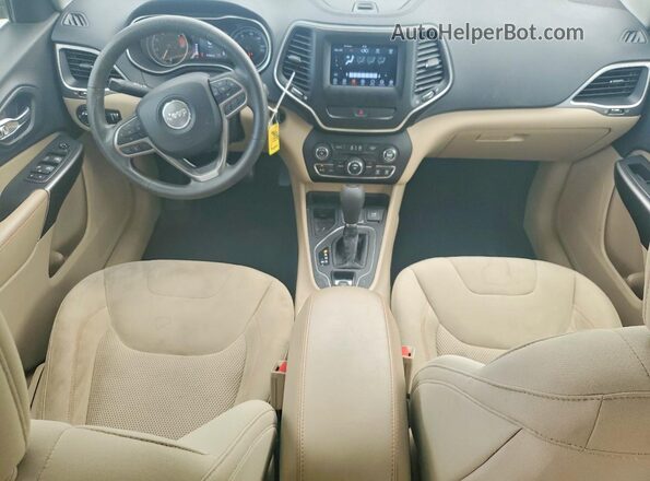 1C4PJLCB3LD552809 2020 JEEP CHEROKEE Белый Вид панели приборов