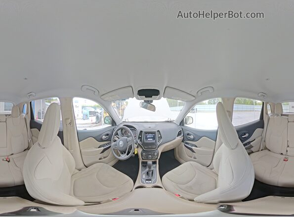 1C4PJLCB3LD552809 2020 JEEP CHEROKEE Белый Панорамный вид салона 360°