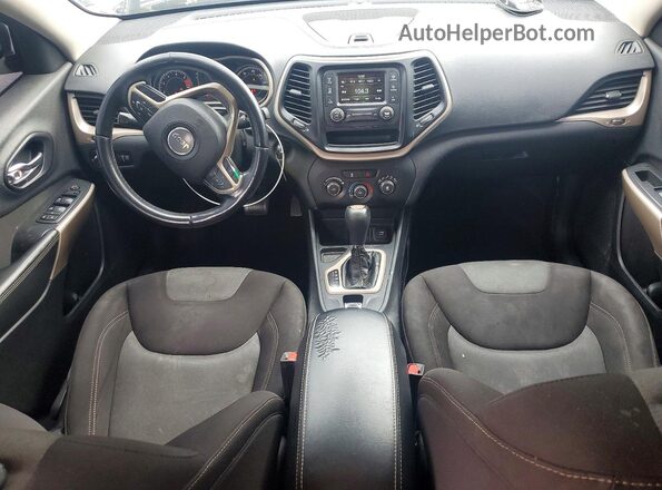 1C4PJLCB4JD518844 2018 JEEP CHEROKEE Серый Вид панели приборов