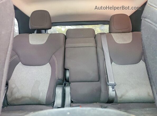 1C4PJLCB4JD518844 2018 JEEP CHEROKEE Серый Вид задних сидений
