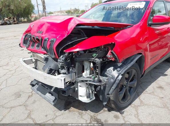 1C4PJLCB4JD620306 2018 JEEP CHEROKEE Красный Вид спереди