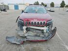 2019 Jeep Cherokee Latitude Бордовый vin: 1C4PJLCB4KD284996