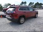 2019 Jeep Cherokee Latitude Fwd Красный vin: 1C4PJLCB4KD487421
