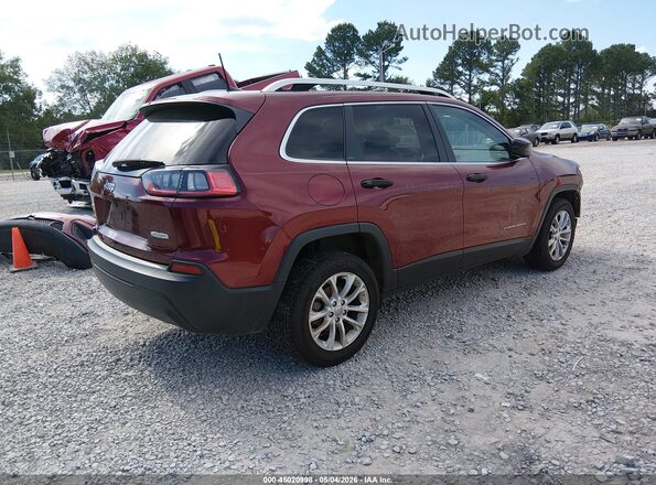 1C4PJLCB4KD487421 2019 JEEP CHEROKEE Красный Задняя правая четверть