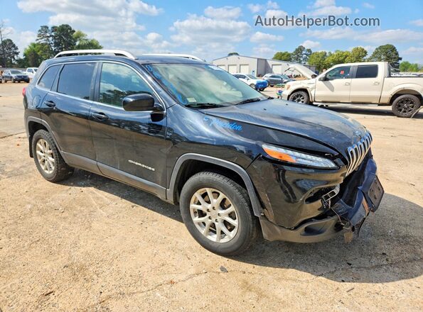 1C4PJLCB5JD513362 2018 JEEP CHEROKEE Черный Передняя правая четверть