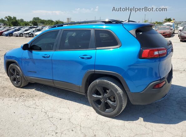 1C4PJLCB5JD538617 2018 JEEP CHEROKEE Blue Tył lewy