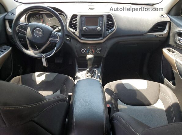 1C4PJLCB5JD538617 2018 JEEP CHEROKEE Blue Widok deski rozdzielczej