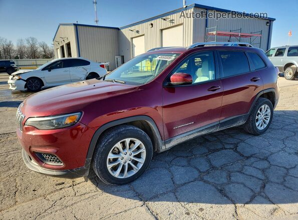 1C4PJLCB6LD511400 2020 JEEP CHEROKEE Красный Передняя левая четверть